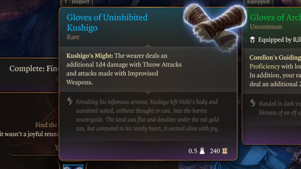 baldurs gate 3 screenshot findthemushroompicker gloves