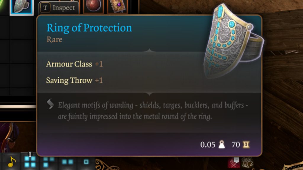 baldurs gate 3 screenshot stealthesacredidol ring