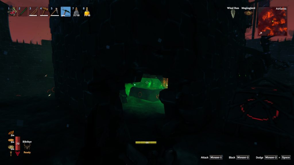 valheim charred fortress pickaxe done
