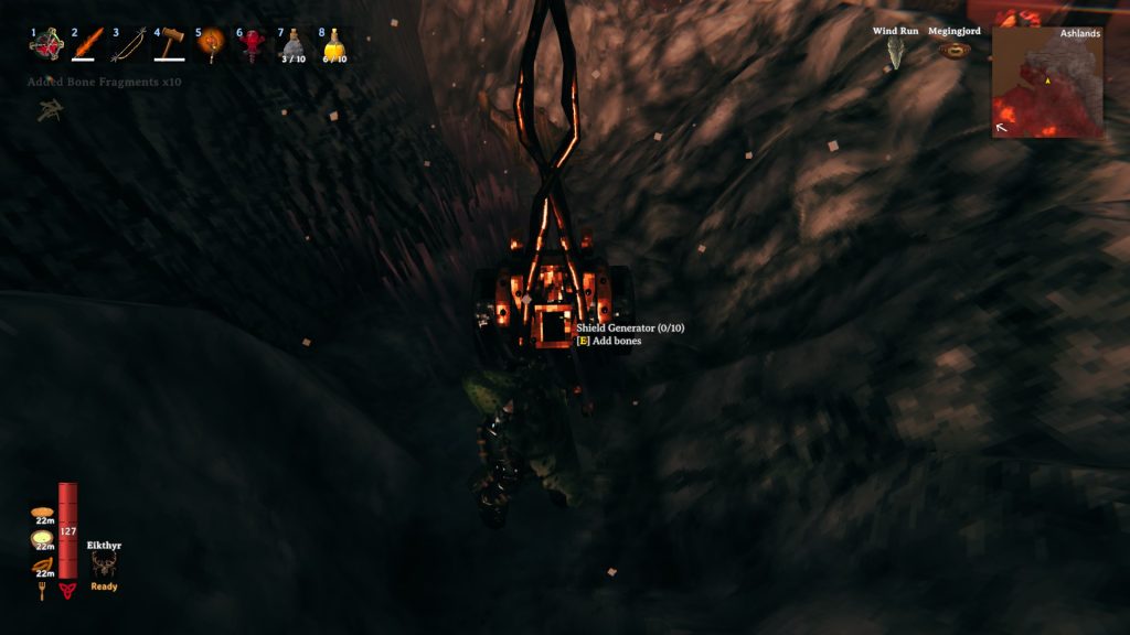 valheim how to ashlands shield bones