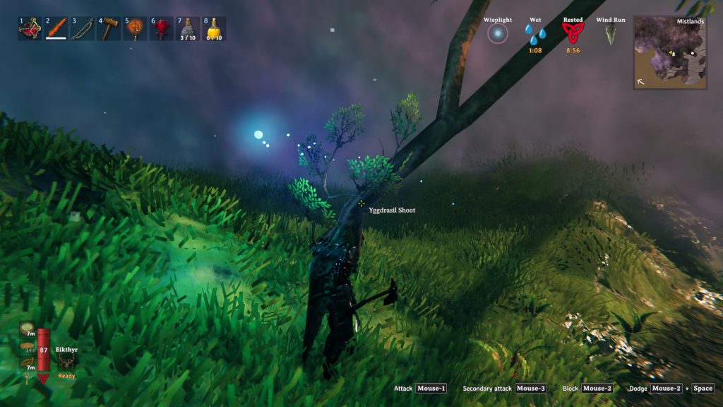 valheim how to ashlands yggdrasil shoot