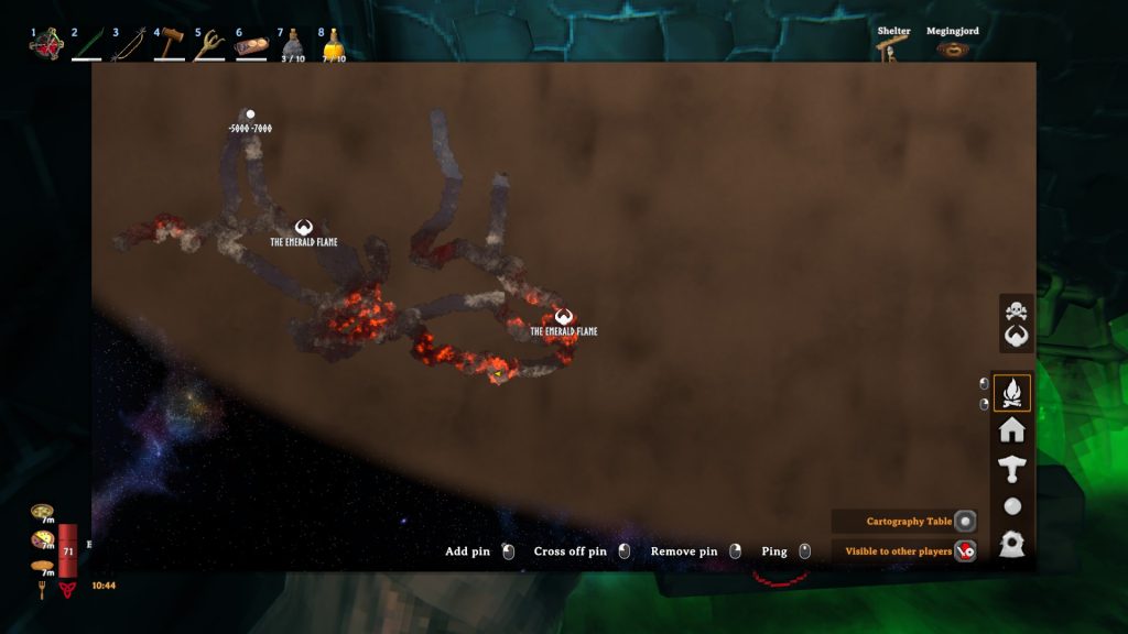 valheim how to prepare for deep north emerald flame
