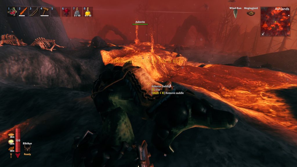 valheim how to walk on lava asksvin ride