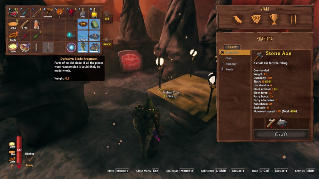 valheim mysterious location blade fragment