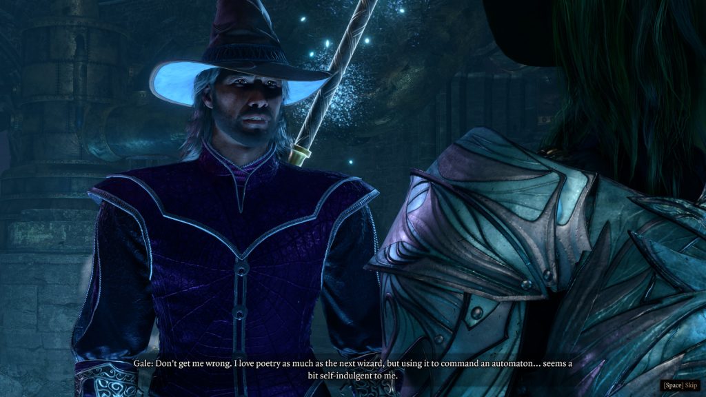 baldurs gate 3 screenshot arcanetower bernard
