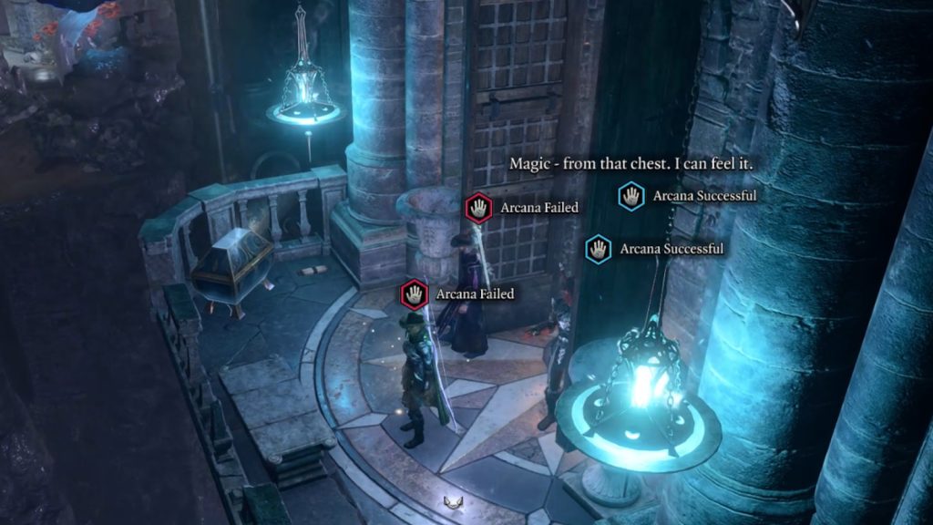 baldurs gate 3 screenshot arcanetower mundanechest