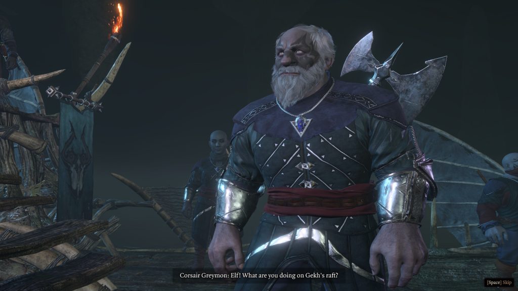 baldurs gate 3 screenshot theunderdark boat