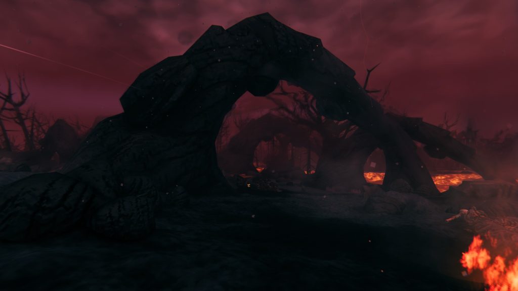 valheim ashlands tips rock arch