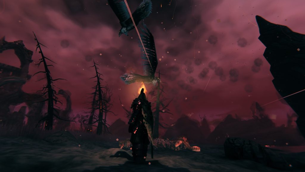 valheim ashlands tips volture torch