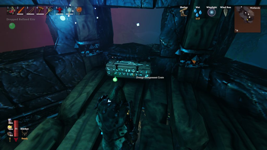 valheim how to mistlands component crate