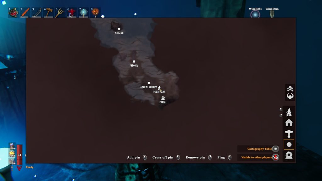 valheim how to mistlands map marking