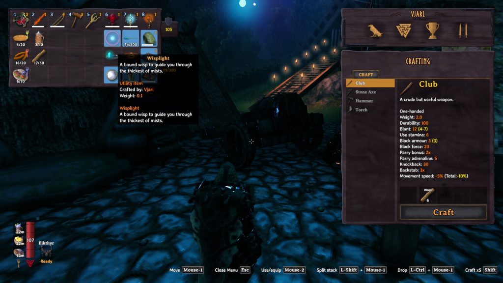 valheim how to mistlands wisplight