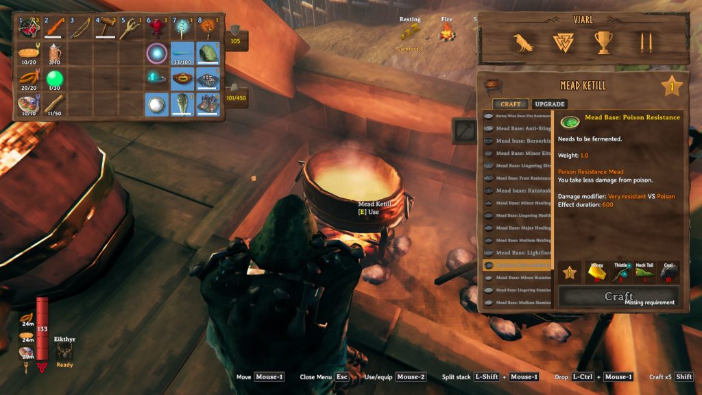 valheim swamp tips brew poison resist
