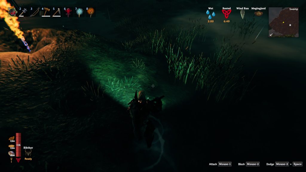 valheim swamp tips lowering geyser