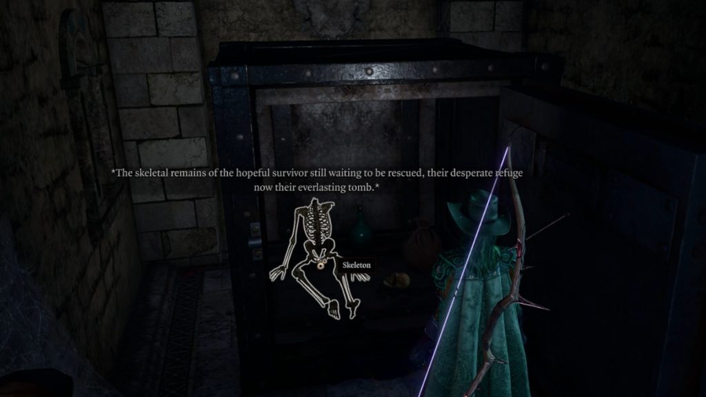 baldurs gate 3 screenshot reithwintollhouse skeleton