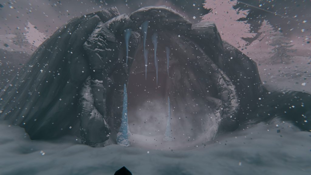 valheim mountain tips frost cave