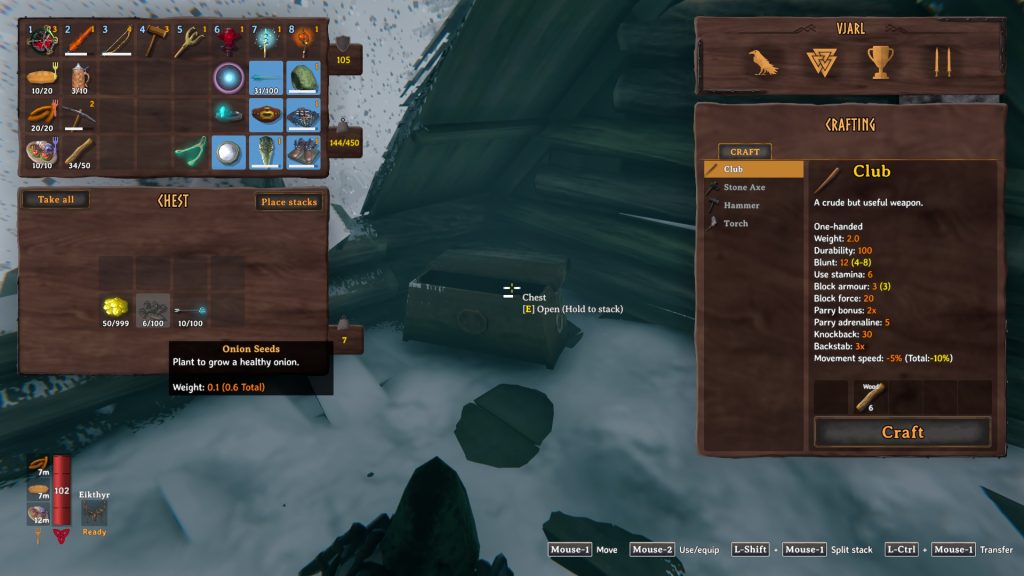 valheim mountain tips onion chest