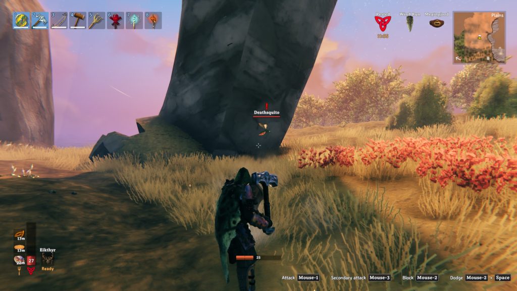 valheim plains tips deathsquito shield
