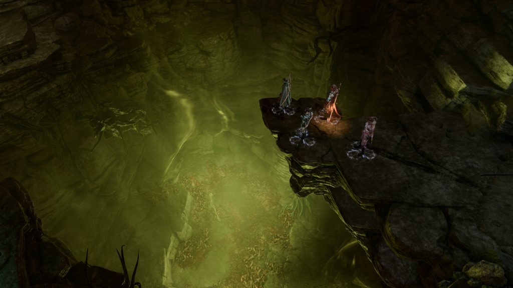 baldurs gate 3 screenshot morgue chasm