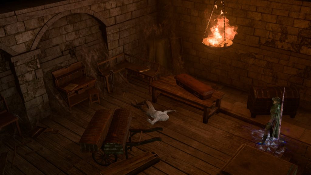 baldurs gate 3 screenshot morgue olaf